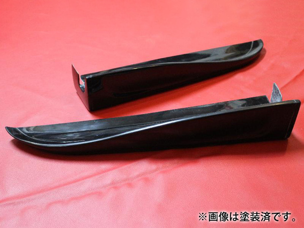BodyLine　リアカナード　未塗装/カーボン ■NV350キャラバン用 ナローワイド共通