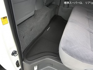 200系ハイエース　ユーアイビークル　3Dラバーマット　リア1P