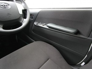 オグショー  アームレストPLUS 片側 ■選べる高さ ブラックレザー/ブラックモケット