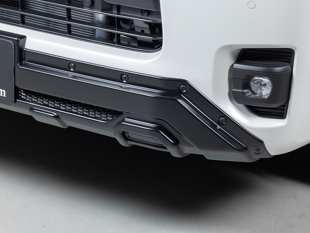 ES フロントバンパーガード ■ハイエース 標準ボディ4型以降対応