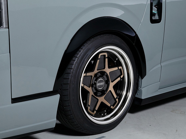 タイヤホイールセット ■ENCS-18インチ×PARADA ホワイトレター