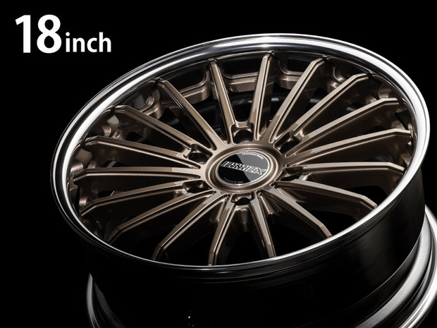 《2PC》EF-18インチ【7.0J〜11.5J】2ピースホイール