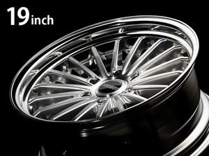 《2PC》EF-19インチ【8.0J〜12.5J】2ピースホイール