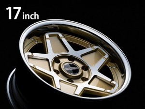 《2PC》ENCS-17インチ【6.5J〜10.5J】ステラ 2ピースホイール