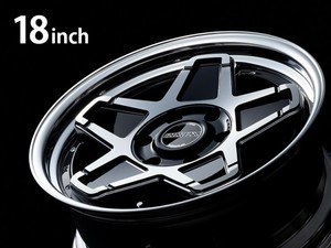 《2PC》ENCS-18インチ【7.5J〜11.5J】ステラ2ピースホイール