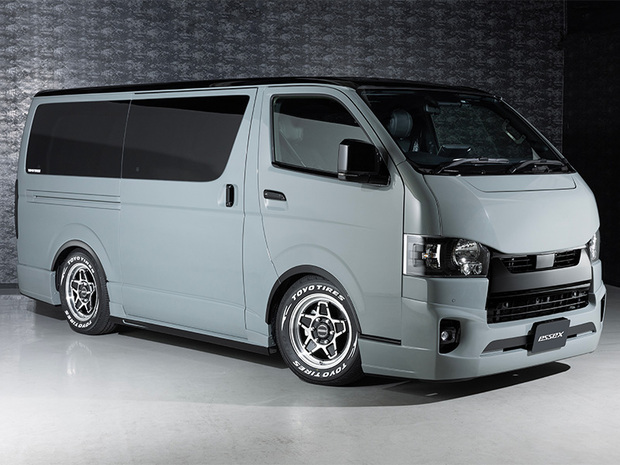 ES　バッドパネル ABS製 未塗装/070/209  ■ハイエース標準ボデイ 1型以降