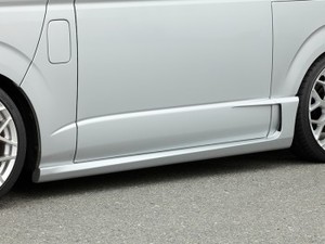 ES　PROGRESSI　サイドステップ　FRP製 ■ハイエース/レジアスエースナローワイド共通全