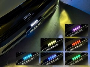 ESSEX ナンバーステー用 ミラクルイルミLEDプレート■最大20色発光 RGBモード搭載